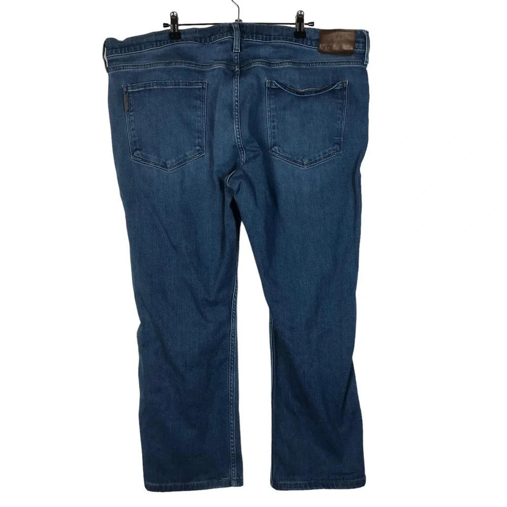 Paige‎ Normandie Dark Blue Wash Straight Leg Jeans 40